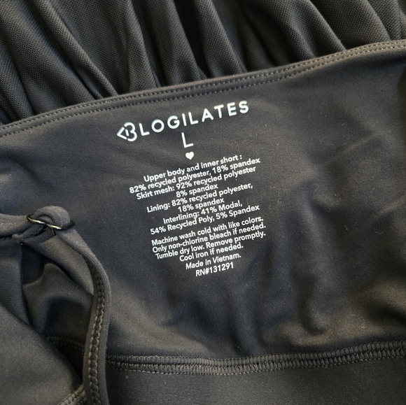 Blogilates | Black Ballerina Dress, Size L - Picture 7 of 12